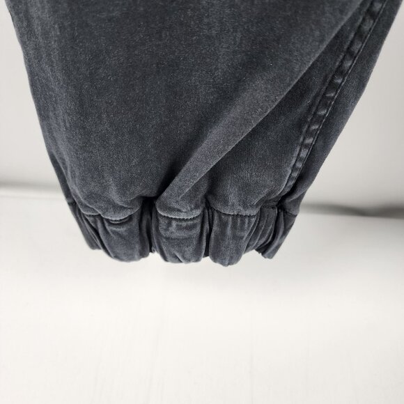 Lularoe Jeans Womens 34 Black Wide Leg Tapered Joggers L-162152 (36x28) - Picture 6 of 9